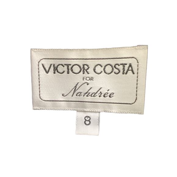 NWT Vintage Victor Costa 2 Piece Outfit Women’s SZ 8 Blazer+Skirt Ornate Buttons - Picture 8 of 8